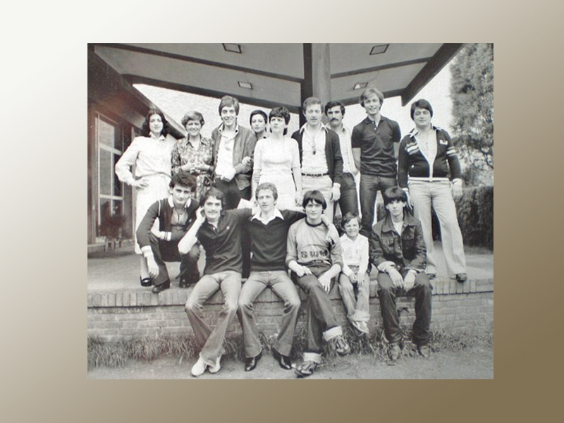 1978 Franco insieme agli amici della mostra sociale