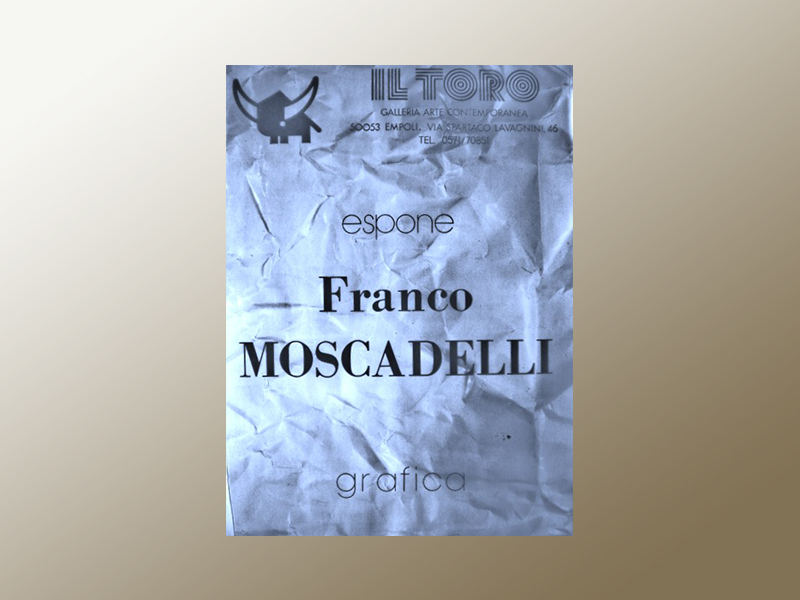1980 Seconda mostra personale di Franco al Toro di Empoli