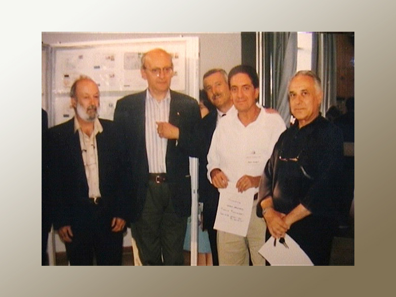 1997 Franco premiato ad Empoli al 2° campionato cadetto. Riconosciamo il compianto Norfini