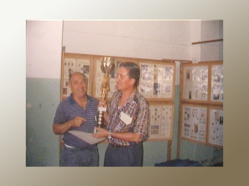 2001 Franco premiato campione toscano a Querceta