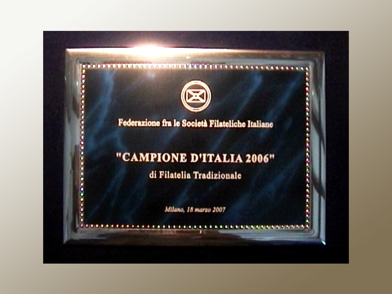 2006 Campione d'Italia di filatelia tradizionale