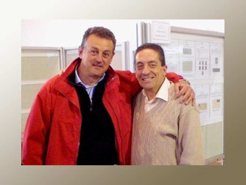 2010 Franco Moscadelli con Massimo Bernocchi