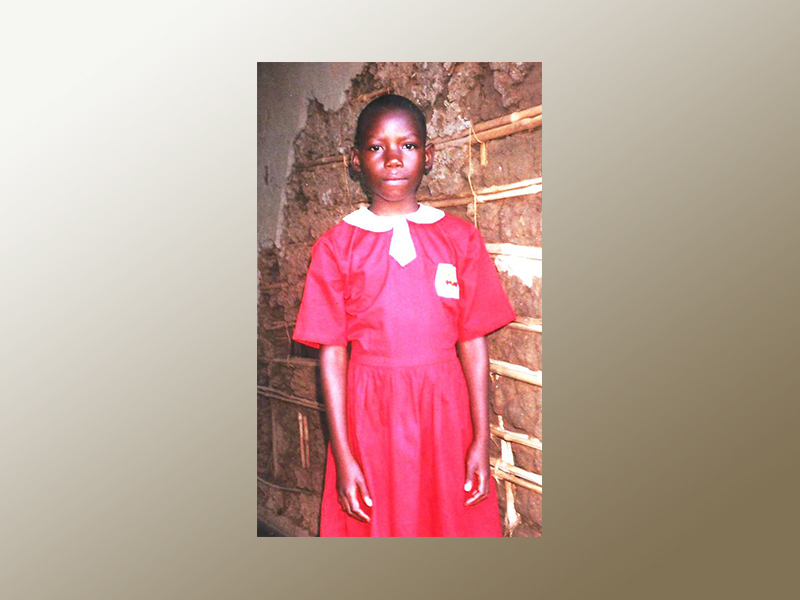 La bambina adottata da Franco,  Phiona Nakimera Kitovu Nnume Masaka Uganda