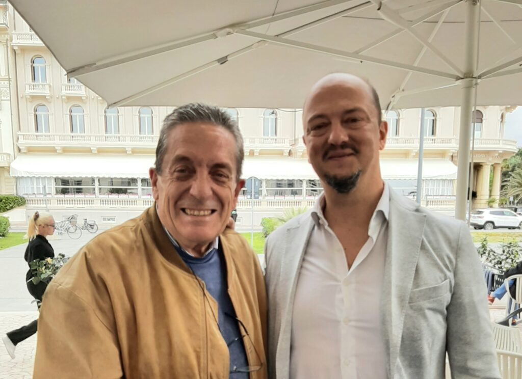 Franco con l'ing. Paolo Guglielminetti